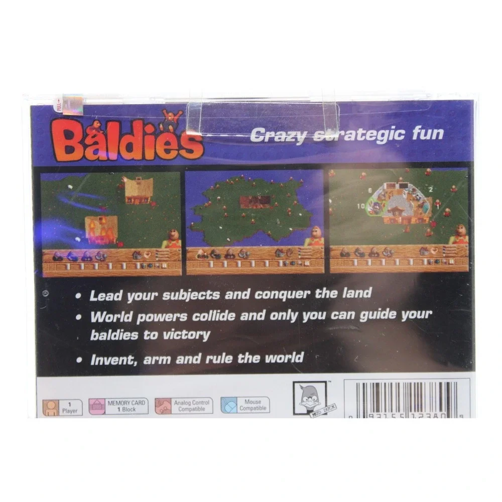 PS1 Baldies - PlayStation 1 2003 PSX NEW ***Factory Sealed*** Strategy Game